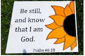 Be Still Sunflower